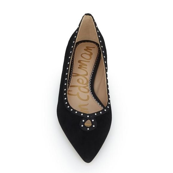 sam edelman rini pointed suede flats